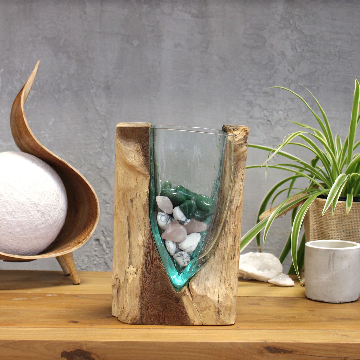 Supplier of Molten Glass on Wood to Resell in Your Shop