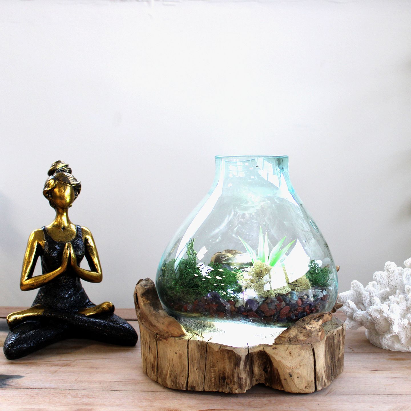 Supplier of Molten Glass on Wood to Resell in Your Shop