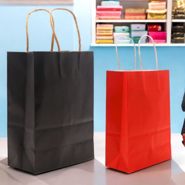 Cord Handle Paper Bags