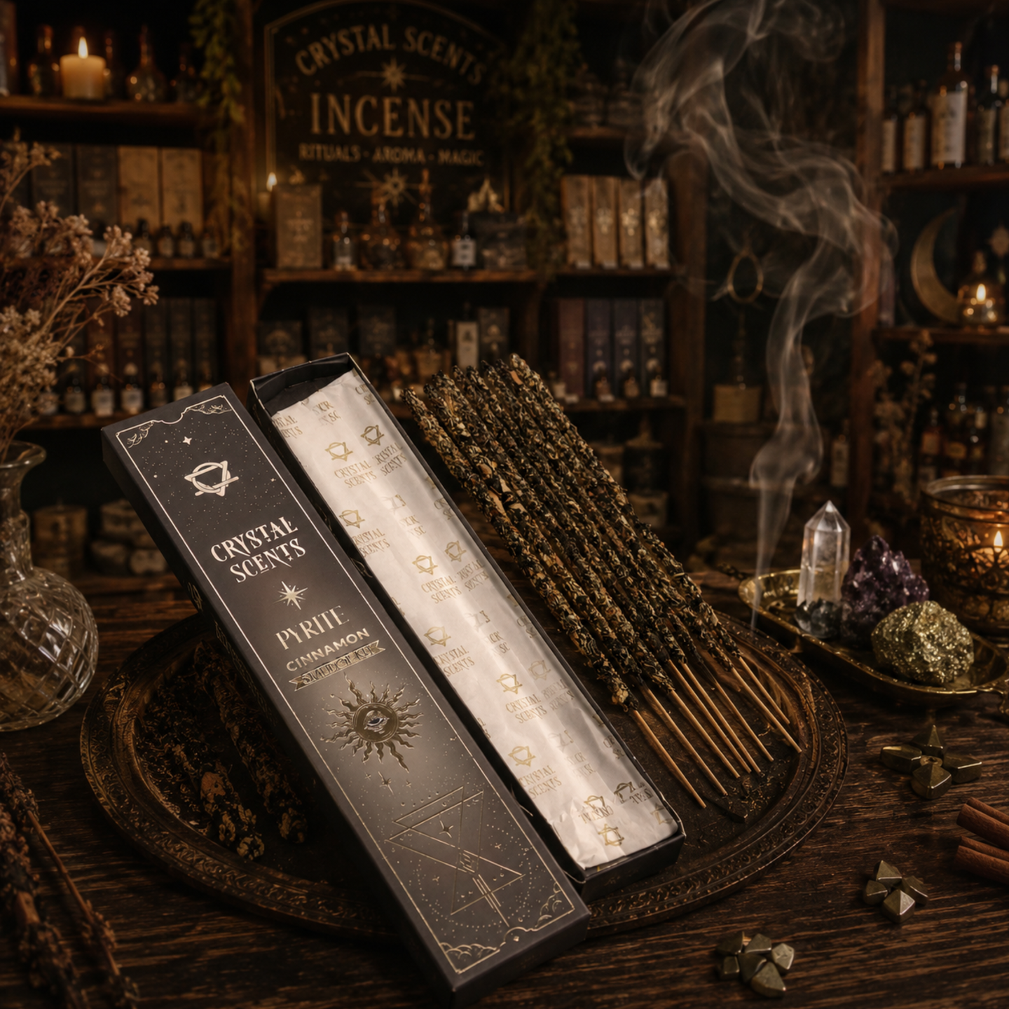 Crystal Scents Smudge Incense Sticks