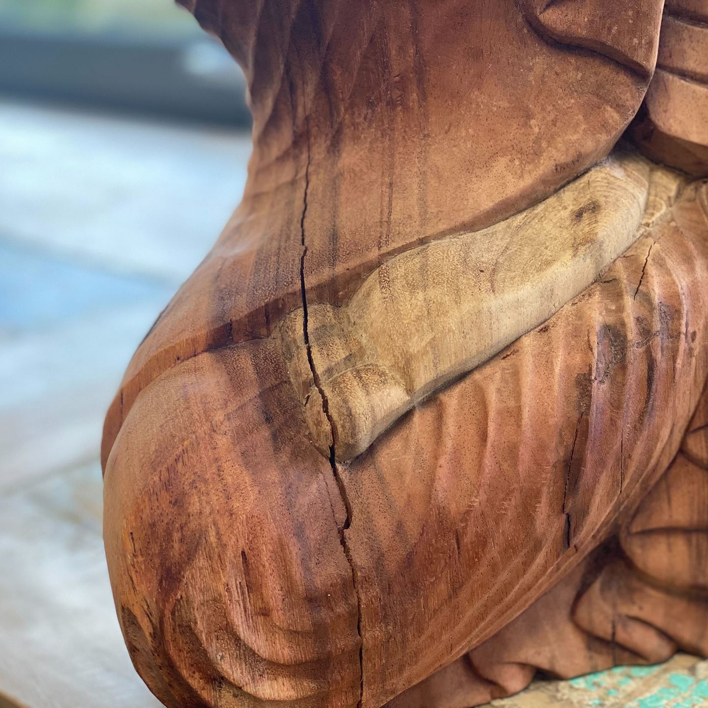Hand Carved Buddha Statue