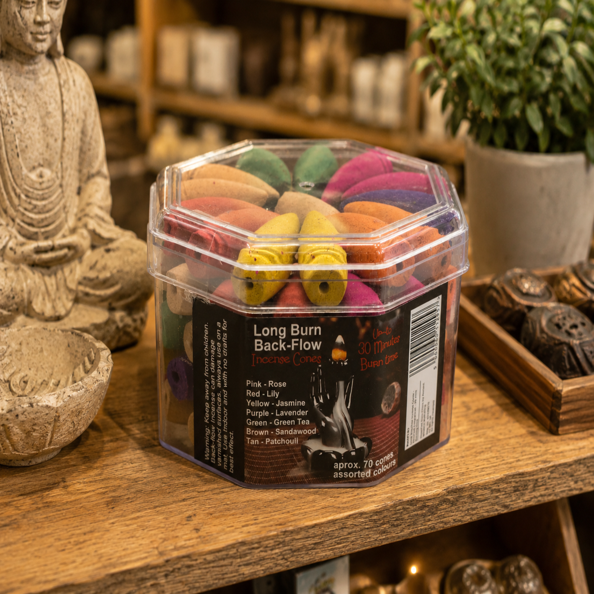 Back Flow Incense Cones 500g