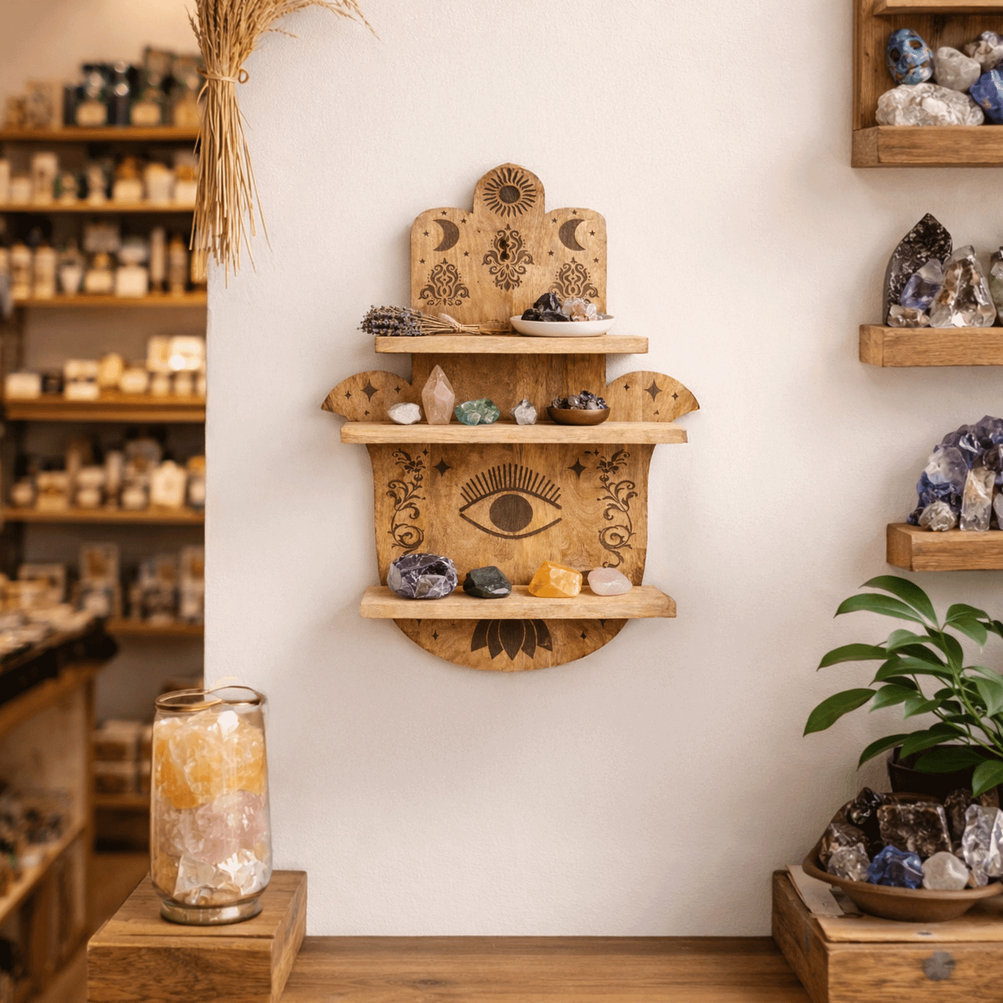 Mango Wood Plaques & Shelves