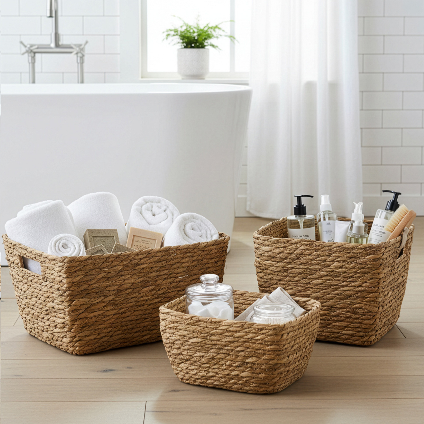 Banana Leaf & Seagrass Basket