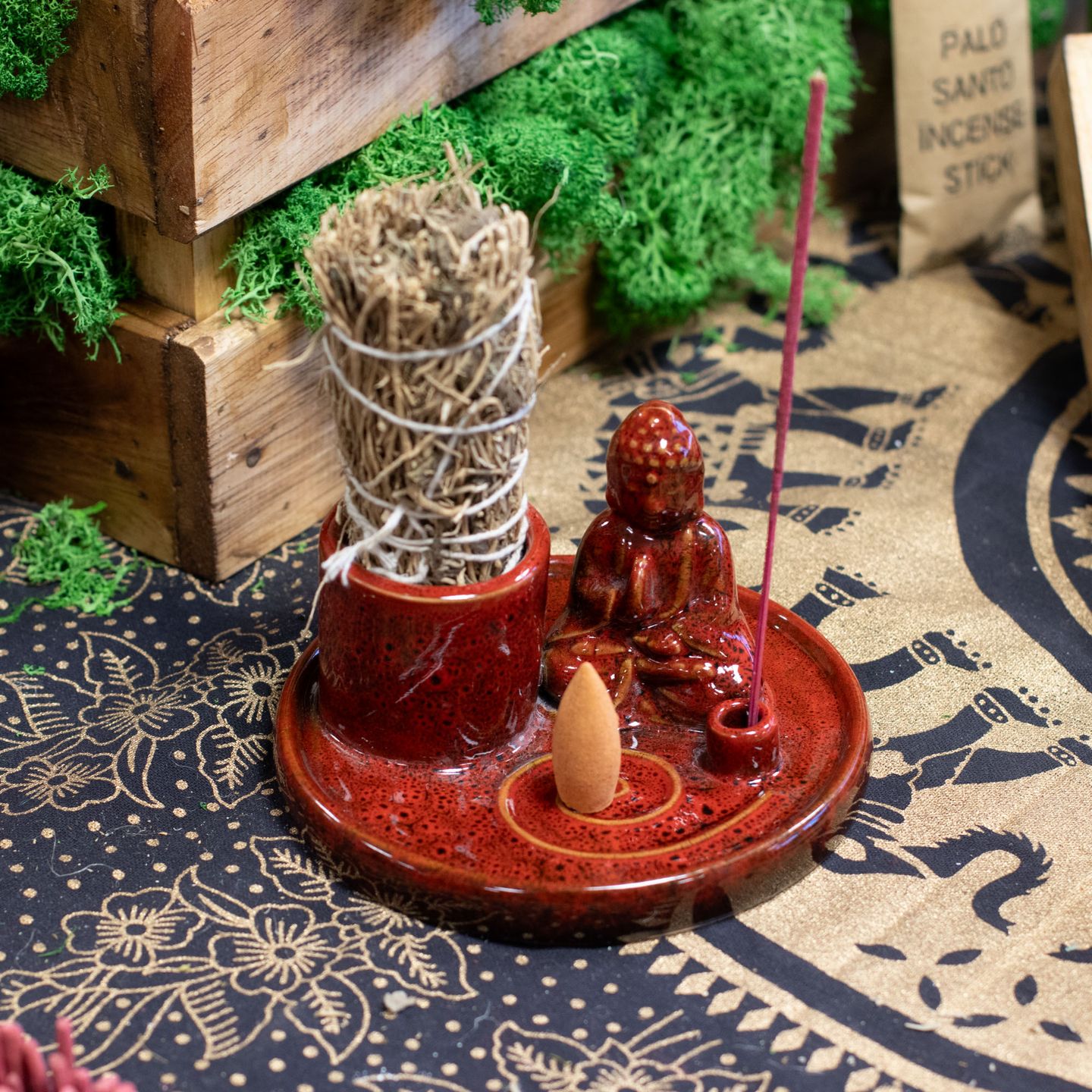 Buddha Incense Plates