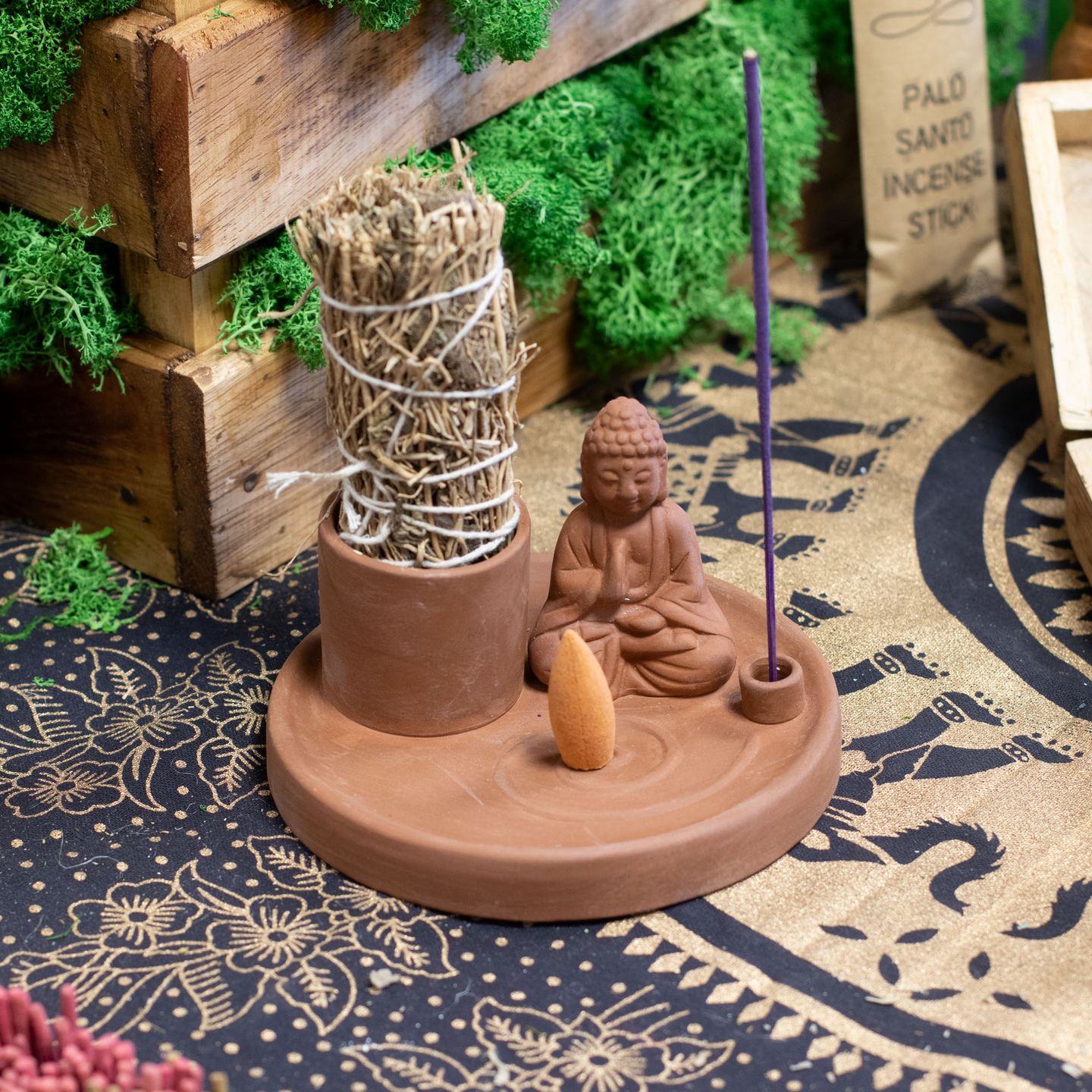 Buddha Incense Plates