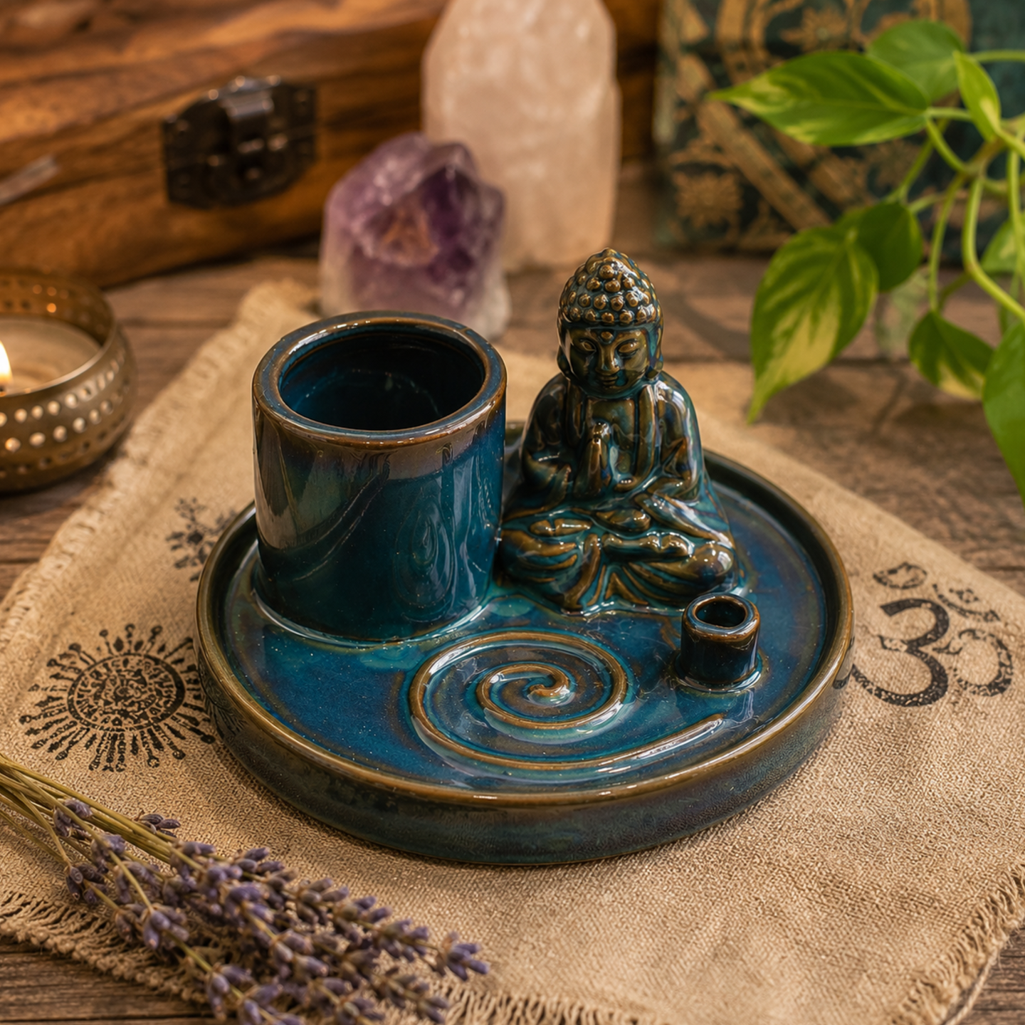 Buddha Incense Plates