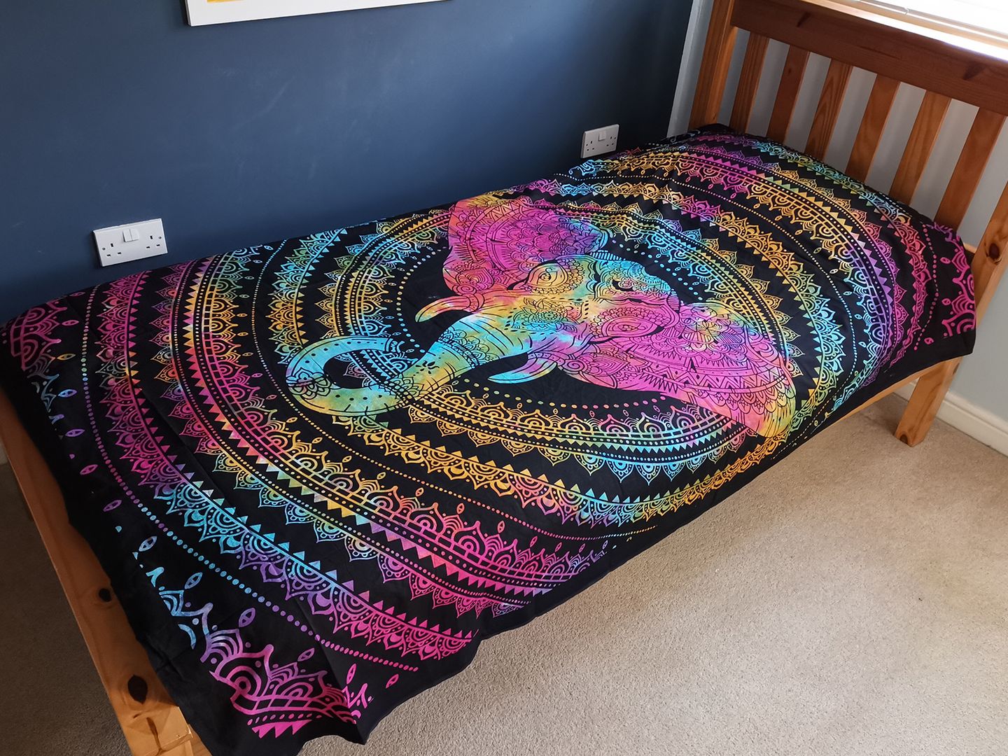 Cotton Bedspread Wall Hangings
