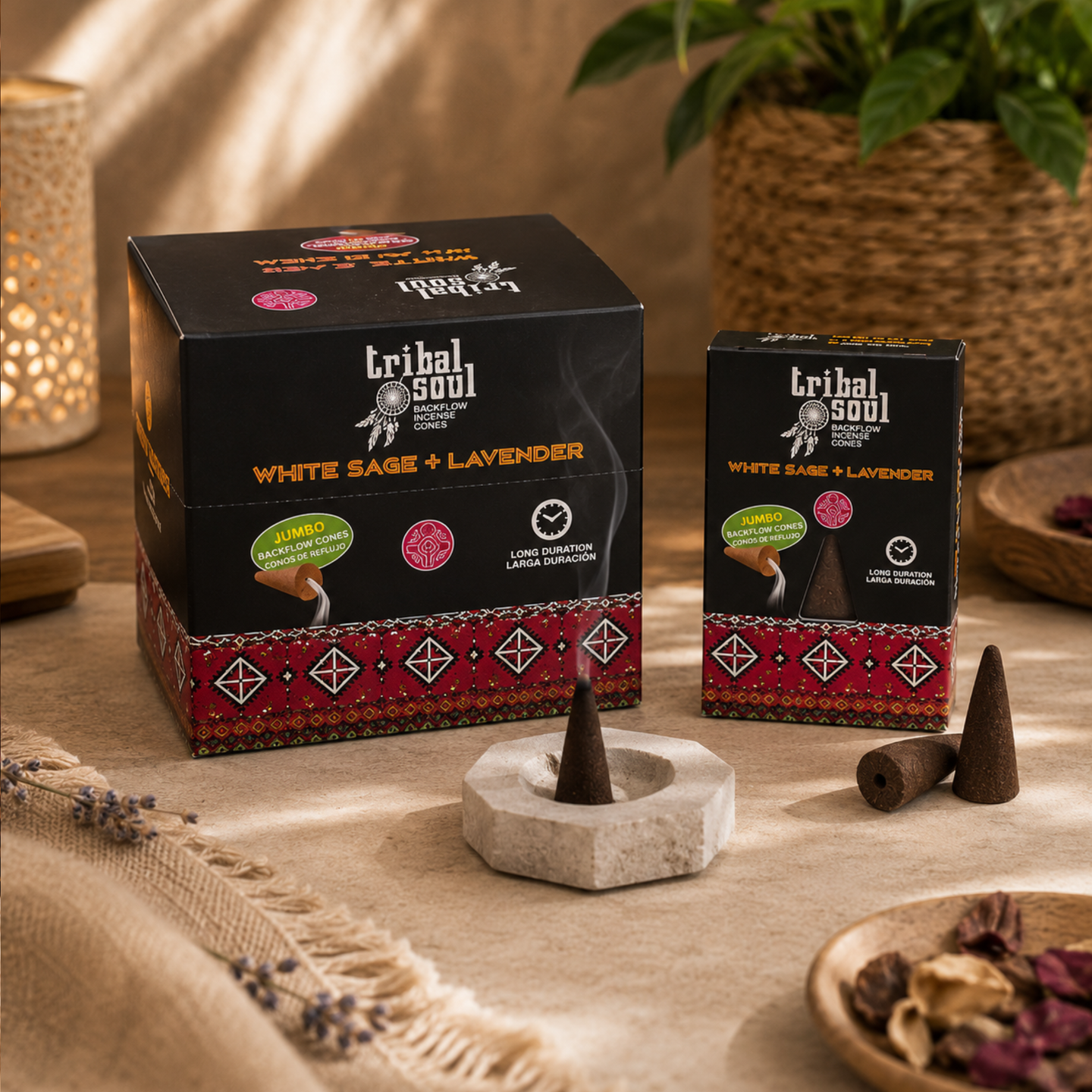 Tribal Soul Premium Backflow Incense Cones