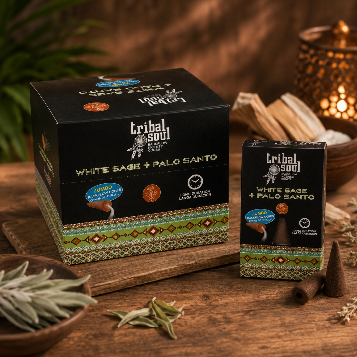 Tribal Soul Premium Backflow Incense Cones