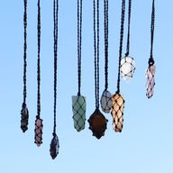 Gemstone pendant necklace Starter