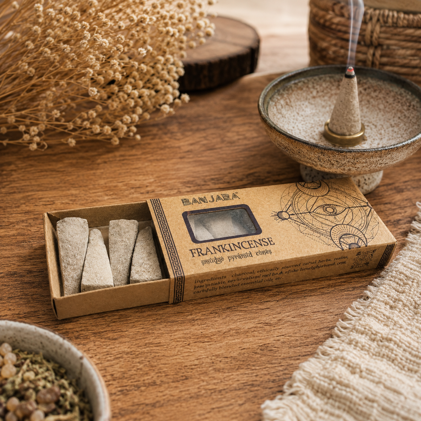 Banjara Pyramid Incense Cones