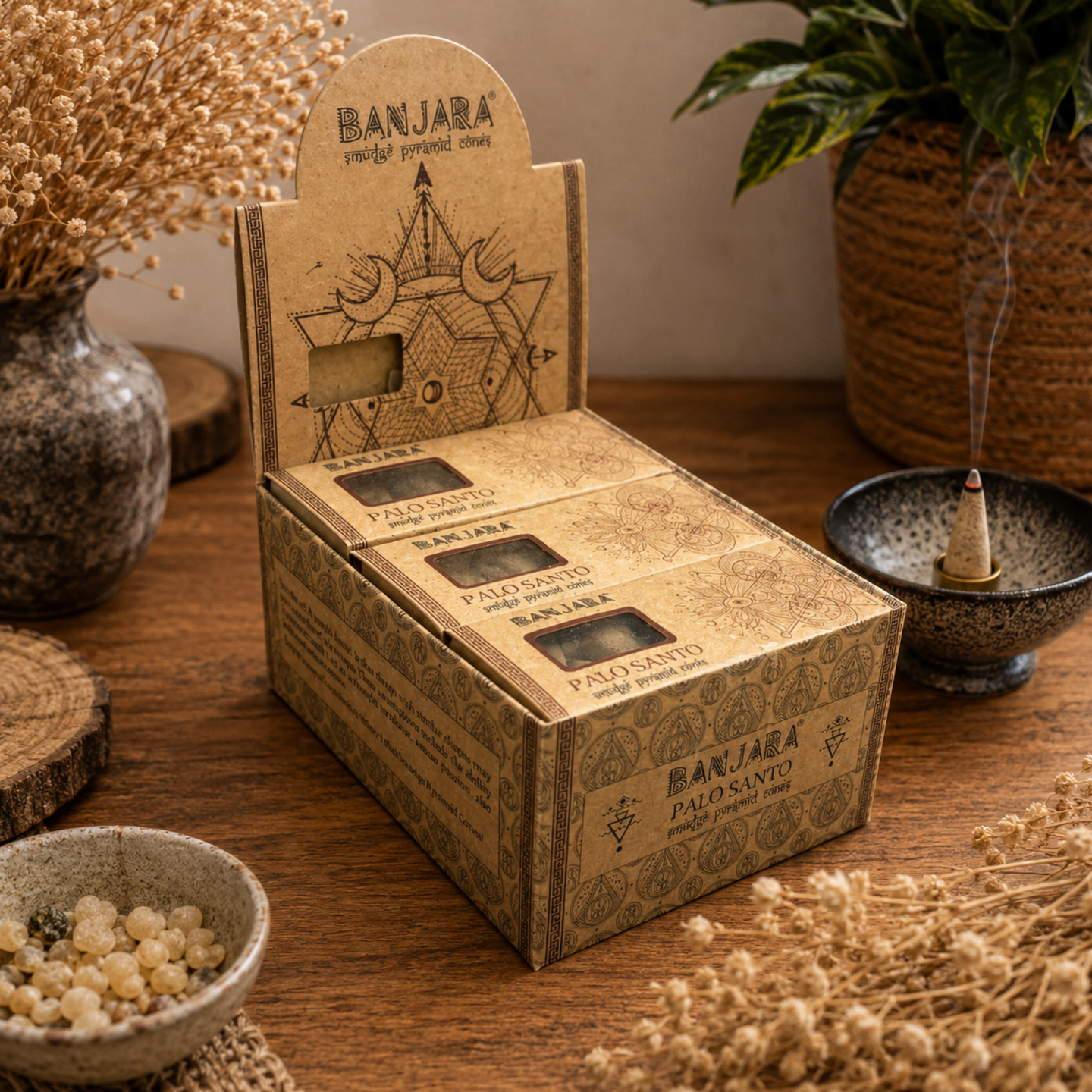 Banjara Pyramid Incense Cones