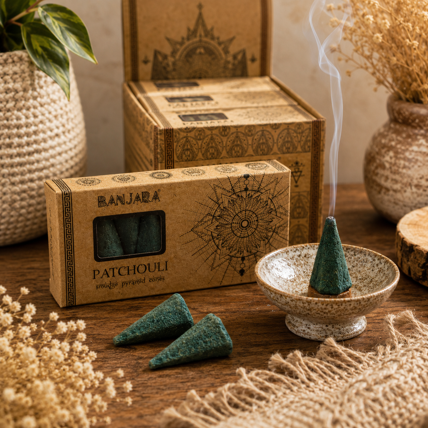 Banjara Pyramid Incense Cones