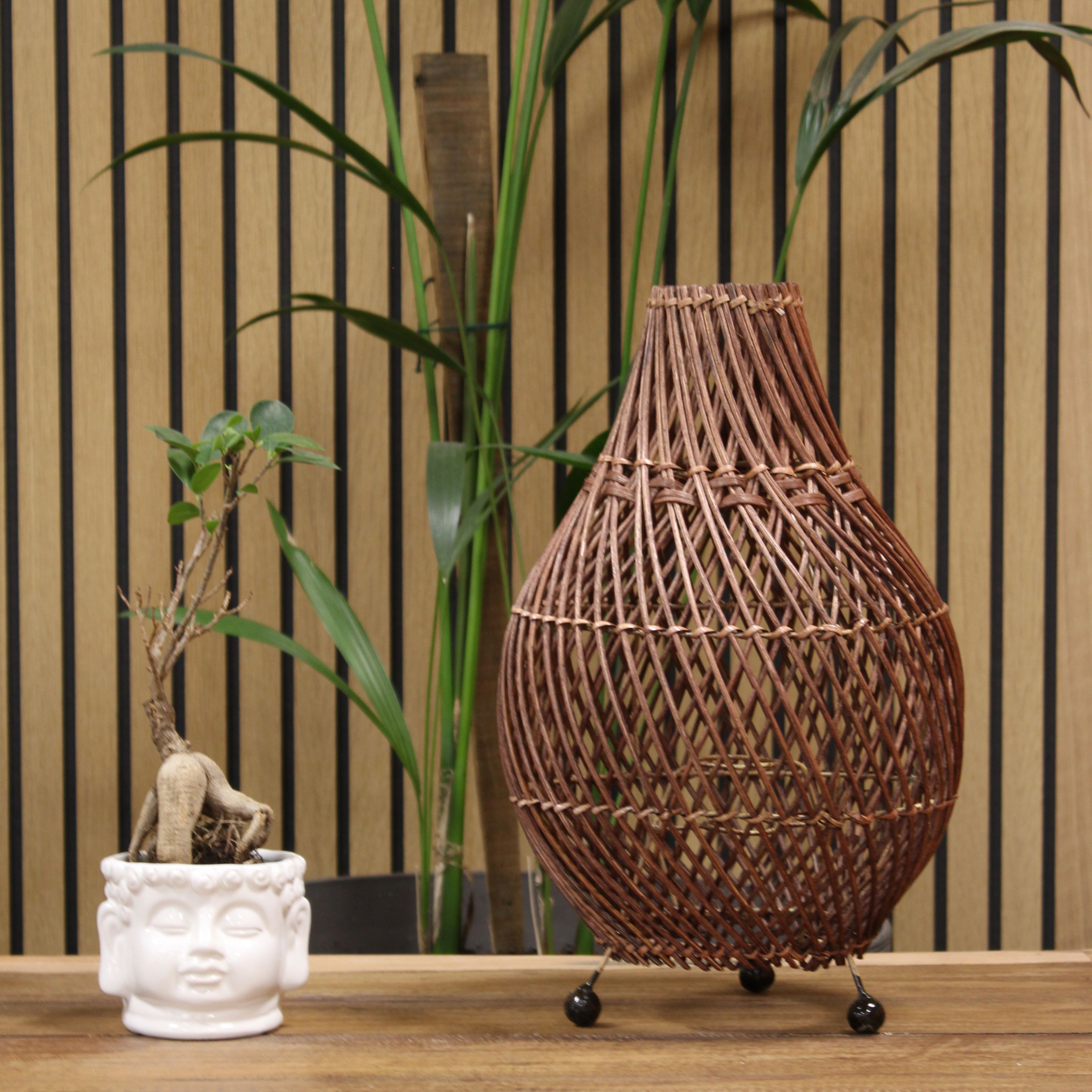 Rattan Table Lamps