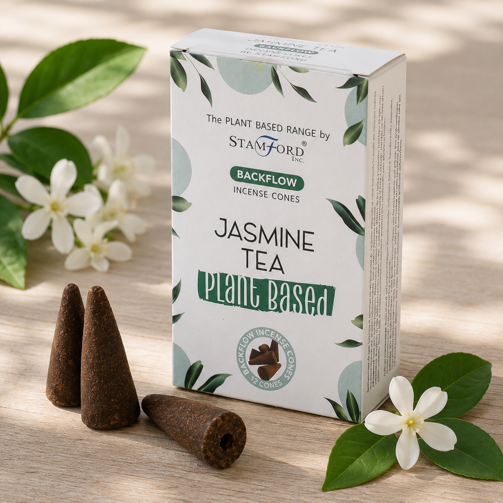 Stamford Premium Based Back-Flow Incense Cones