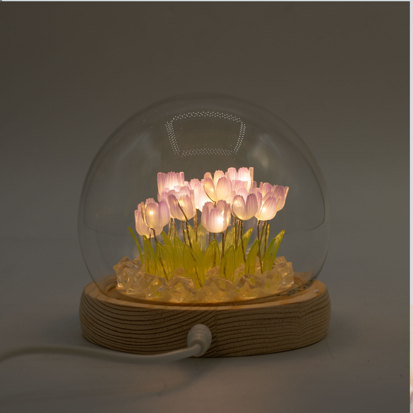 Floral Glow Garden Dome
