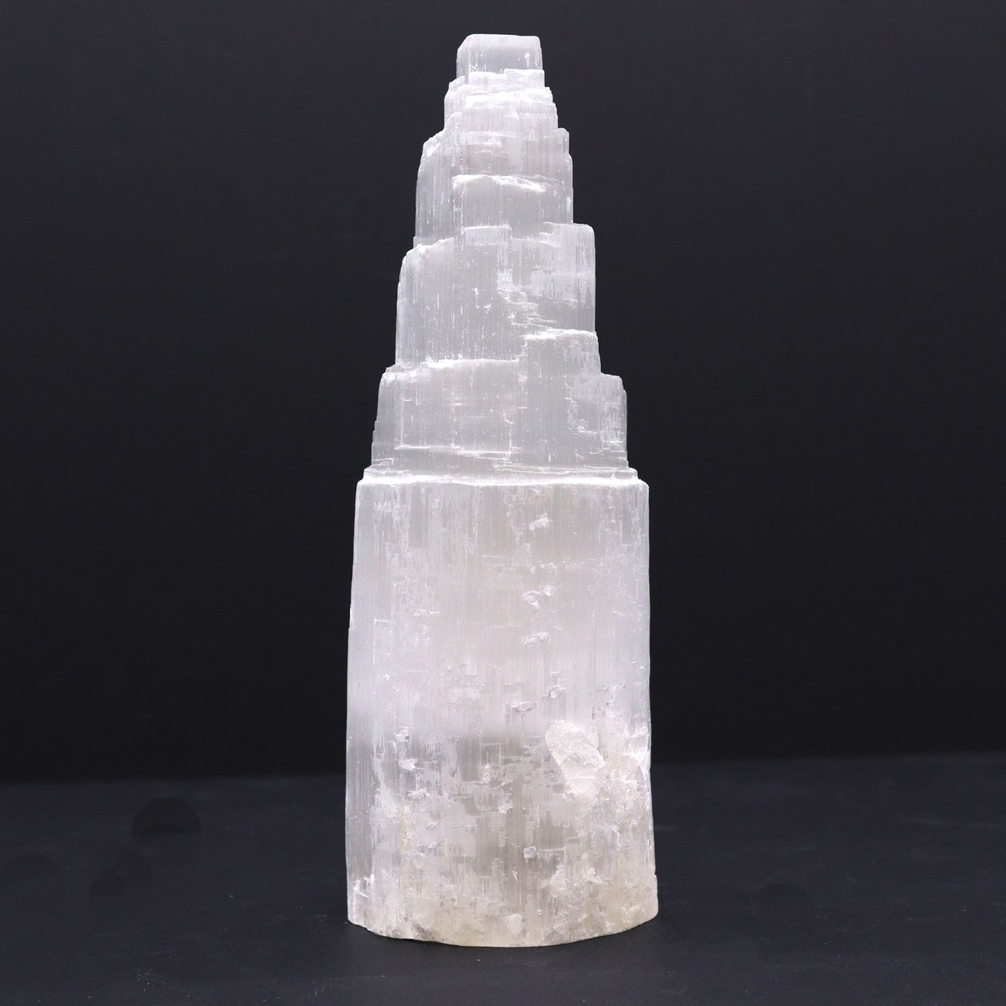 Selenite Tower Lamps