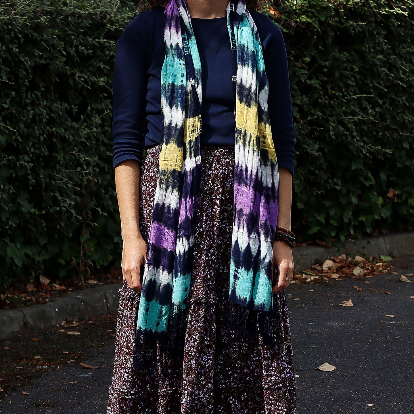 Boho Java Art Scarves