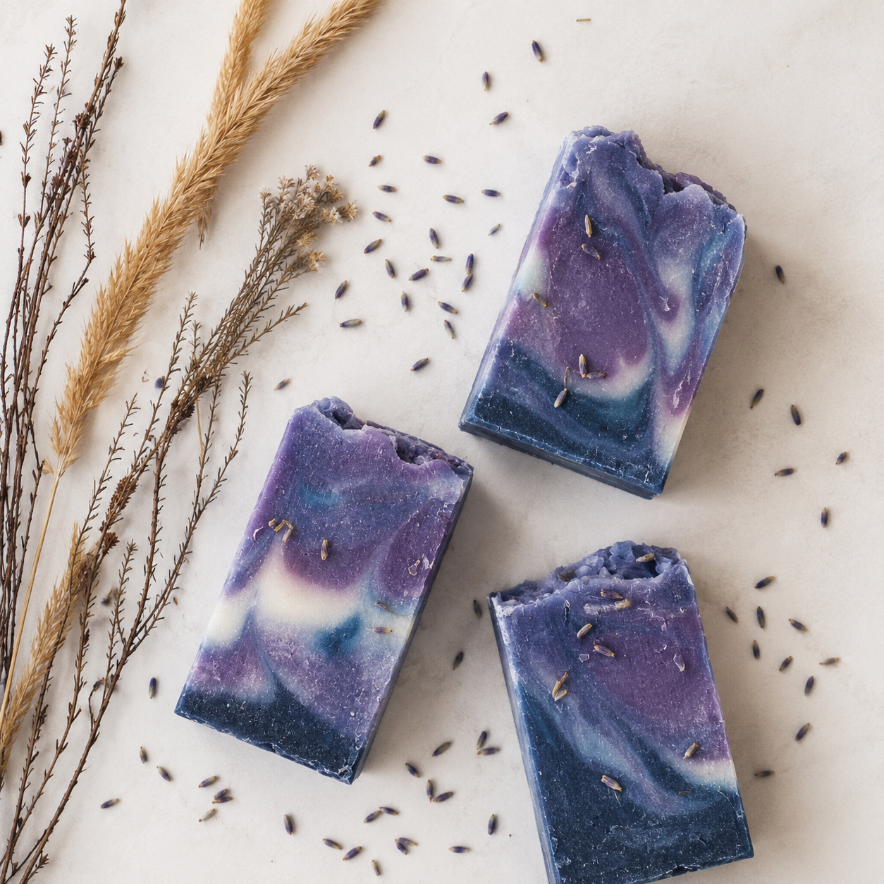 Handmade Olive Oil Soaps - Cut into 100g Slices