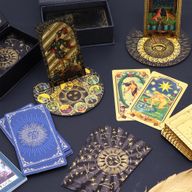 Silver Foil Waite Tarot Card Set - with booklet