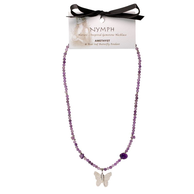 Nymph Spirit Gemstone Necklace Set - Full Moon