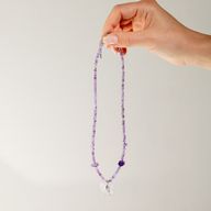 Nymph Spirit Gemstone Necklace Set - Full Moon
