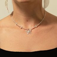 Nymph Spirit Gemstone Necklace Set - Love & Flame