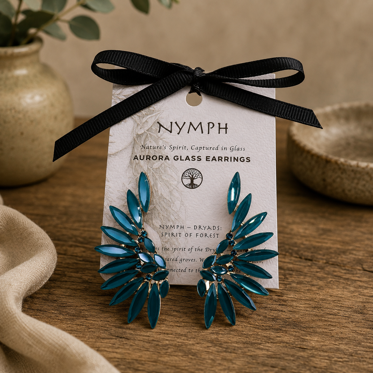 Nymph Aurora Glass Earrings