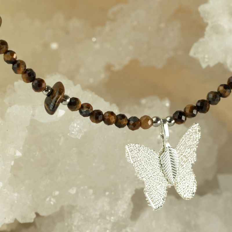 Nymph Spirit Gemstone Necklace Set - Sea Sunset