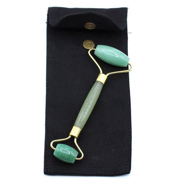 Gemstone Face Roller - Jade with Pouch