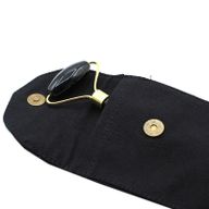 Gemstone Face Roller - Black Obsidian with Pouch