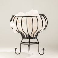Low Salt Rock Brazier -  White Salt Chunks