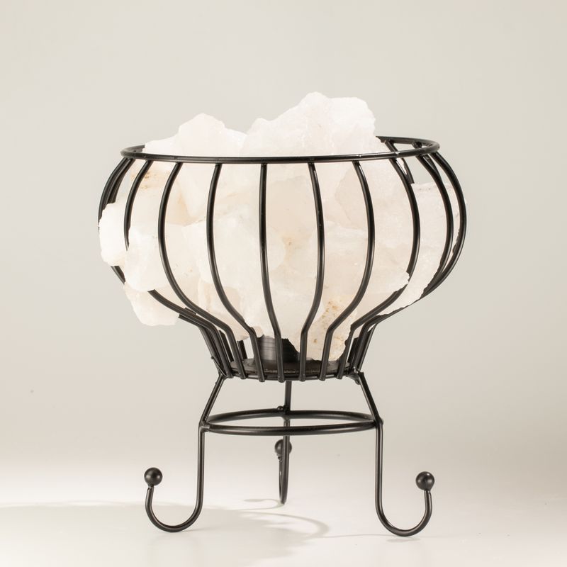 Low Salt Rock Brazier -  White Salt Chunks