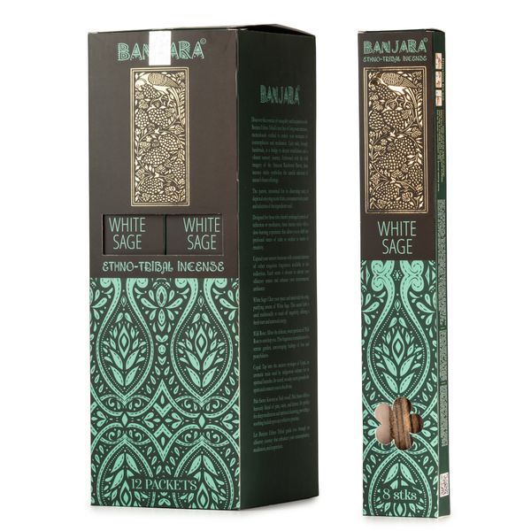 Banjara Extra Long Smudge Stick - White Sage