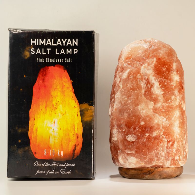 Quality Natural Salt Lamp - & Base apx 8-10kg