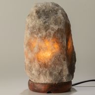 Grey Himalayan Salt Lamp - 1.5 - 2kg