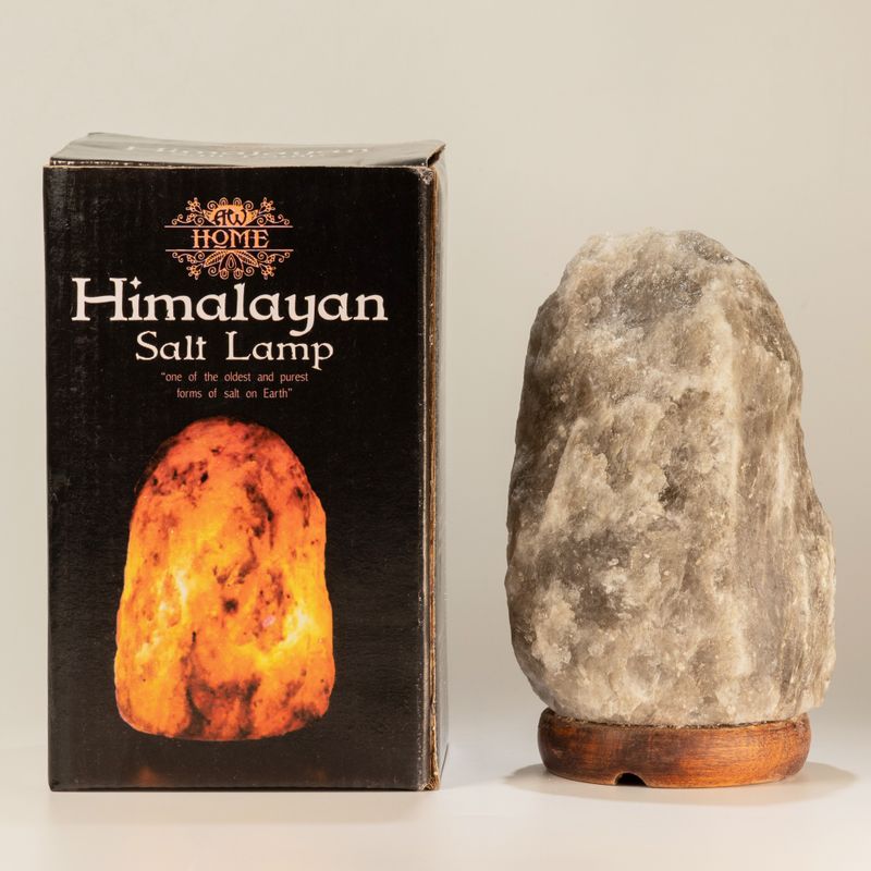 Grey Himalayan Salt Lamp - 1.5 - 2kg