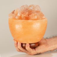 Salt Fire Bowl and Chunks - 15cm x 9cm
