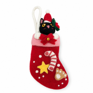 Felt Christmas Pet Gift Socks - Mixed Selection (6)