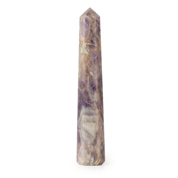Gemstone Six Face Obelisk Point approx 17cm - Amethyst