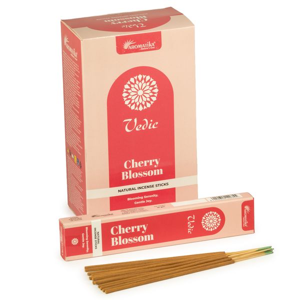 Box of 12 Vedic -Incense Sticks - Cherry Blosssom
