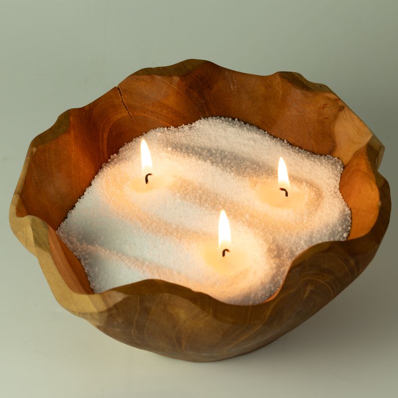 Fragranced Candle Sand - Warm Grey - Azure Noir - 300g