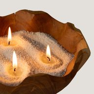 Fragranced Candle Sand - White - Starlight Elixir - 300g