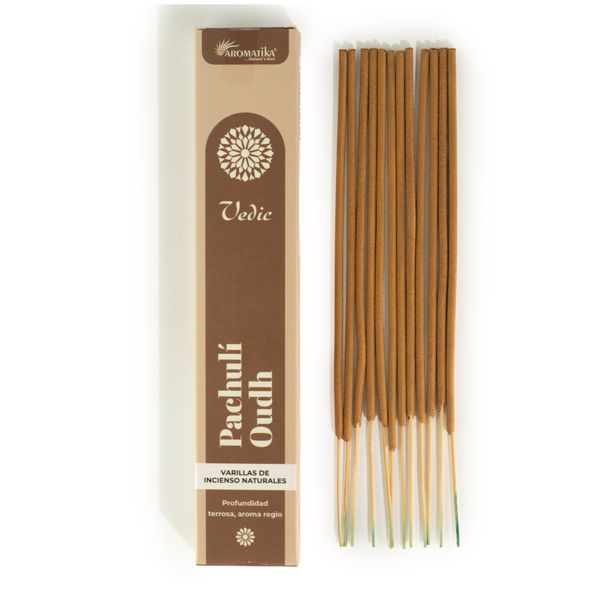 Box of 12 Vedic -Incense Sticks - Patchouli Oudh