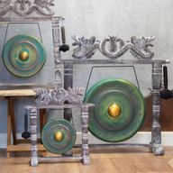 Medium Gong in Stand - 50cm - Greenwash