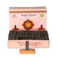Pack of 104 Natural Incense Smudge Bricks and Burner - Happy Planets - Ritual Bricks