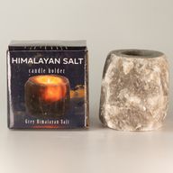 Grey Salt Candle Holder 600-800g