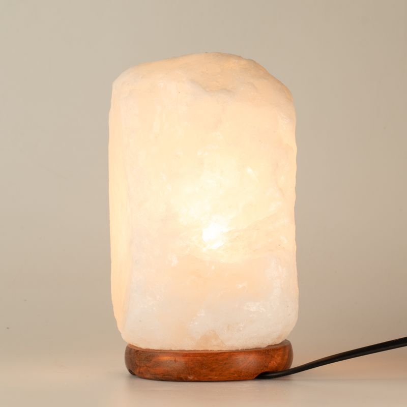 Crystal Rock Himalayan Salt Lamp - & Base apx 3-5kg