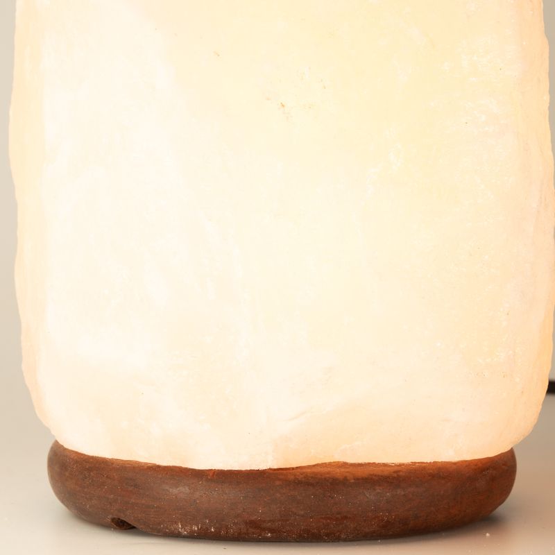 Crystal Rock Himalayan Salt Lamp - & Base apx 8-10kg